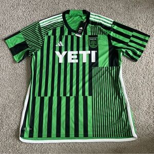 Adidas YETI Austin FC 2024 Short Sleeve MLS Jersey